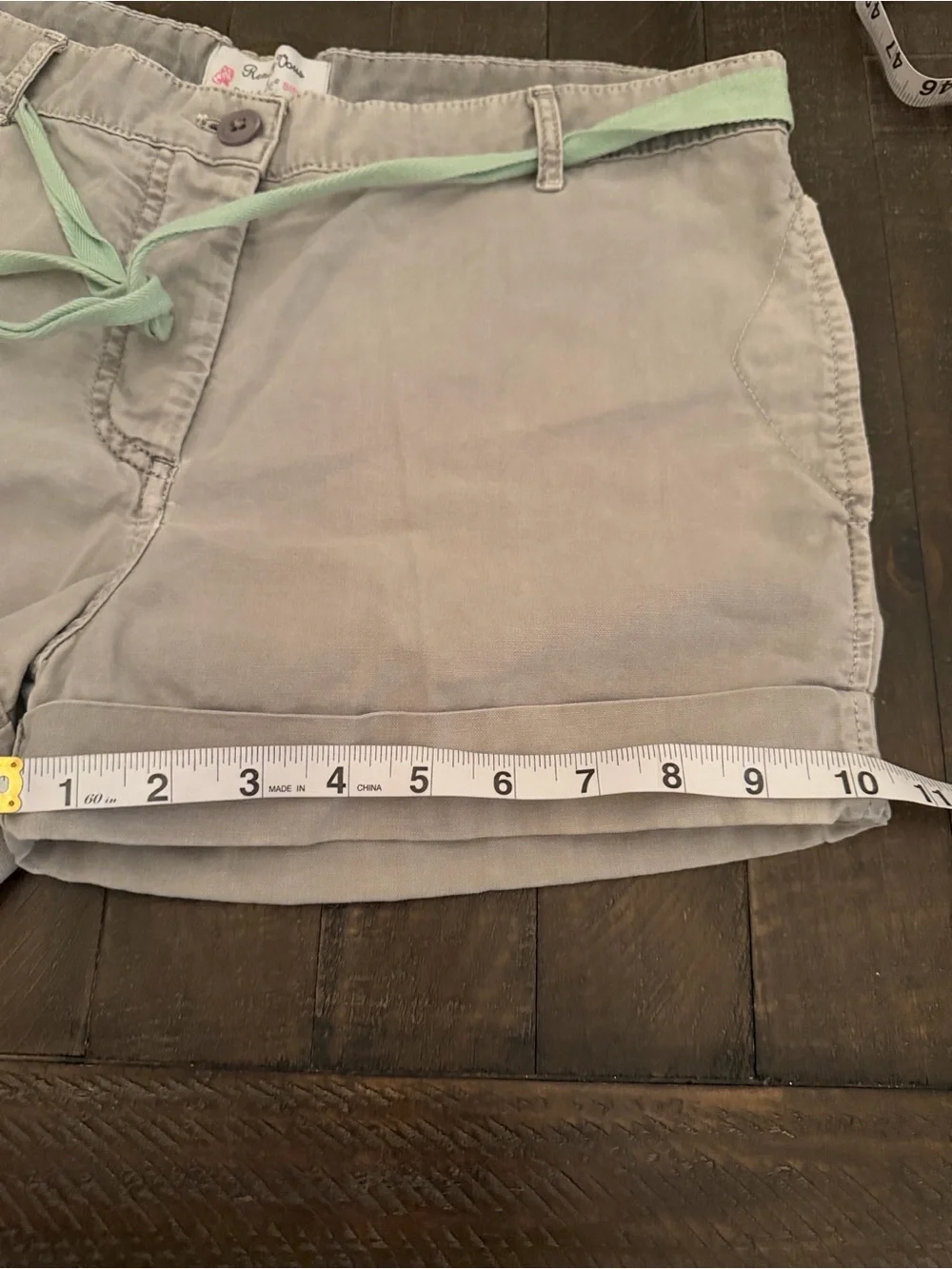 Paul & Joe Sister Rendezvous Casual Beige Women's khaki cuffed Shorts